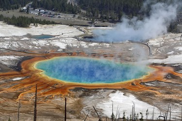 Grand Prismatic Spring, Yellowstone National Park Wyoming, USA