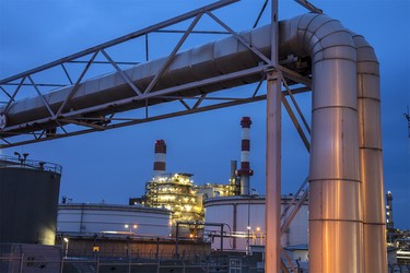 OMV Raffinerie, Schwechat, Österreich