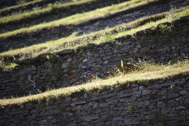 Trockensteinmauern, Tessin, Schweiz