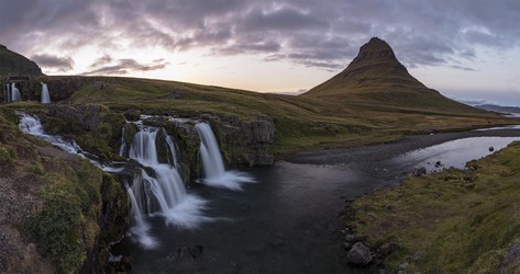 Kirkjufellfoss, Wasserfall, Island