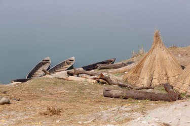 Koshi River, grosser Fluss im Terai (nepalesisches Tiefland), Nepal, Asien